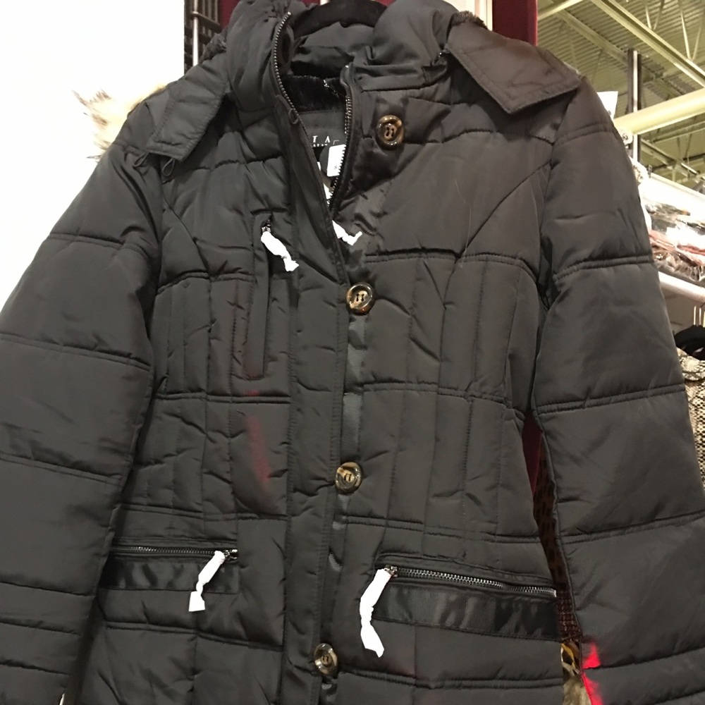 Black winter jacket